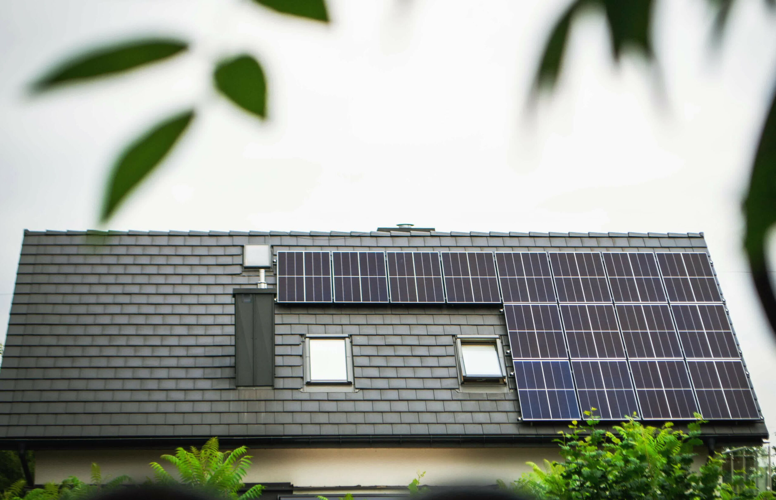 Solar Panels on roofs